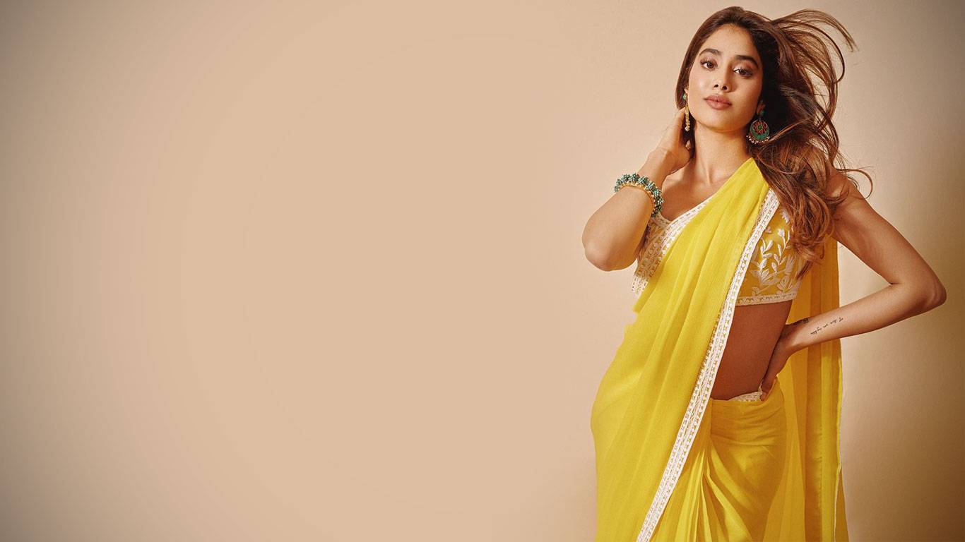 Janhvi kapoor saree Wallpapers