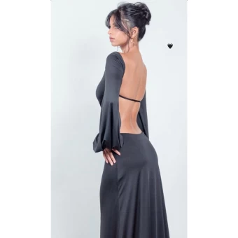 Suhana Khan Flaunts Sexy Back In Black Backless Dress