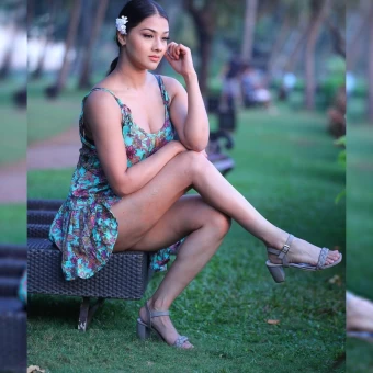 Namrita Malla is also known for great poses