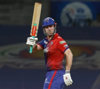 Mitch Marsh scores his maiden IPL fifty on Wednesday in IPL 2022 match