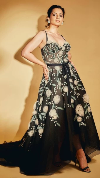 Kangana Ranaut Spells Elegance In Floral Dress