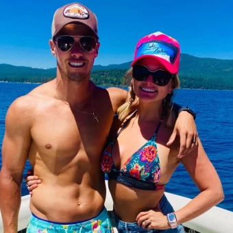 Miranda spent a few days at Lake Tahoe after performing there in July 2019