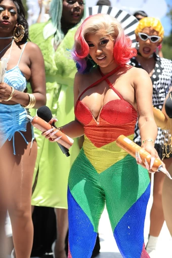 Stars Celebrating Pride 2022: Photo Of Cardi B