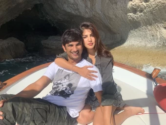 Sushant Singh Rajput and Rhea Chakraborty soak up some sun