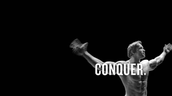fitness quote conquer