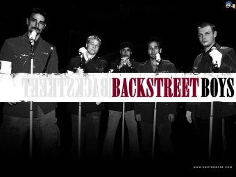 black and white backstreet boys