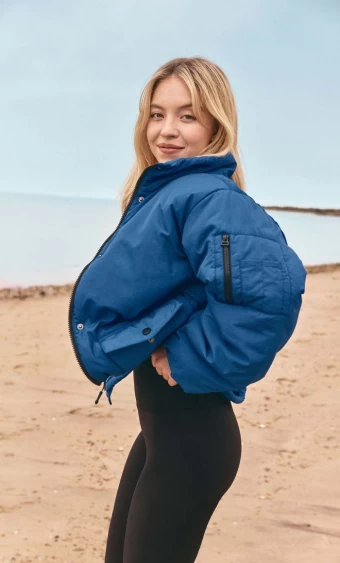 Sydney Sweeney posed for a Cotton On ad campaign