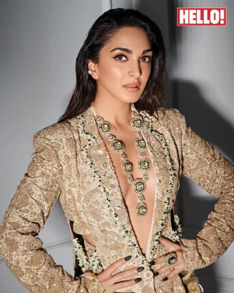 Kiara Advani looks hot in the plunging neckline