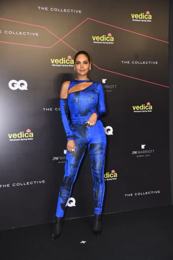 Esha Gupta looks hot in a skin-tight bodysuit at the GQ Best Dressed Awards 2022