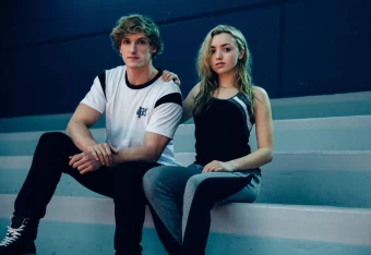 A Scorching Photograph Of Logan Paul And Peyton List For The Web Film 'the Thinning' In 2016.
