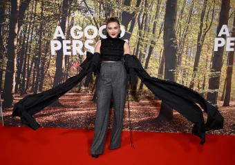Florence Pugh’s Latest Look Proves a Crop Top and Trousers