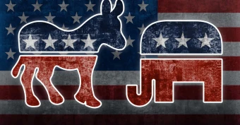 Republican Versus Democratic Wallpaper