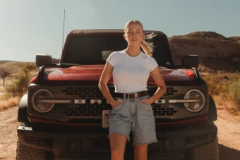 Sydney Sweeney for Ford Bronco