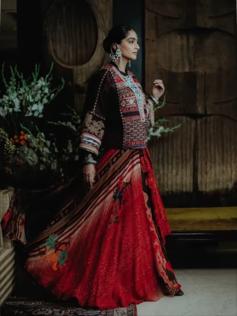 A Modern Muse of Indian Fashion