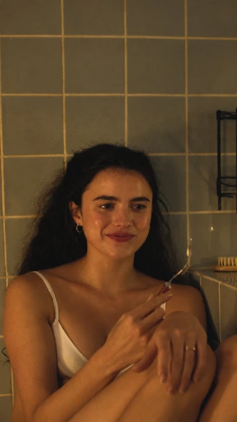 Graceful, expressive, and effortlessly radiant — Margaret Qualley shines as Maya in Love of Your Life. ?