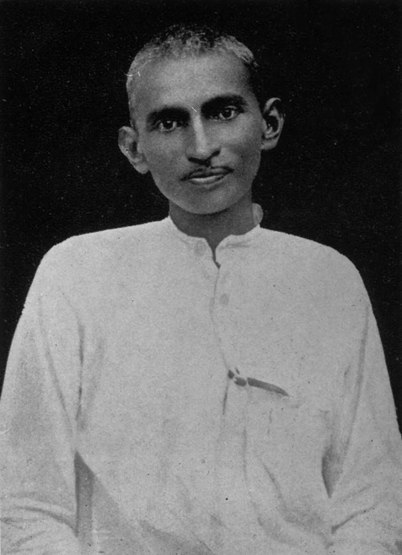 Mahatma Gandhi when a young man in South Africa.