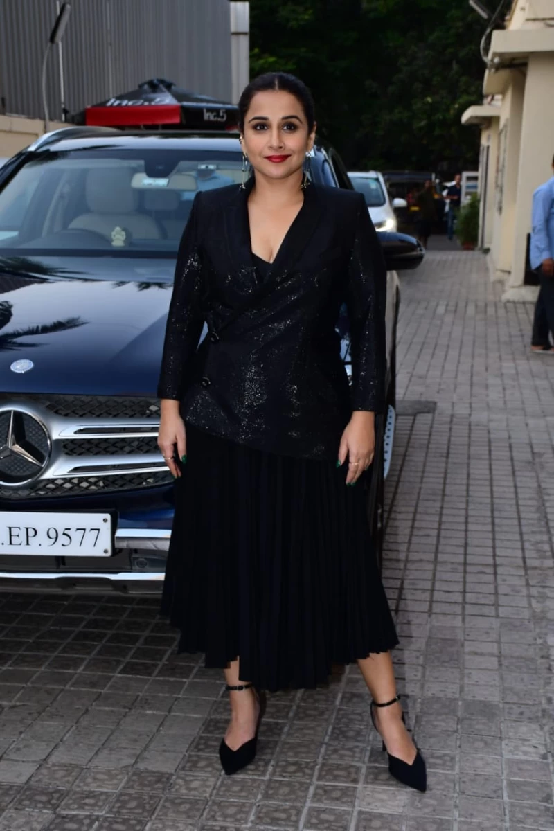 Vidya Balan seen at the screening of Jalsa