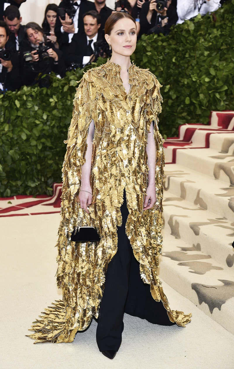 Evan Rachel Wood attends the Met Gala