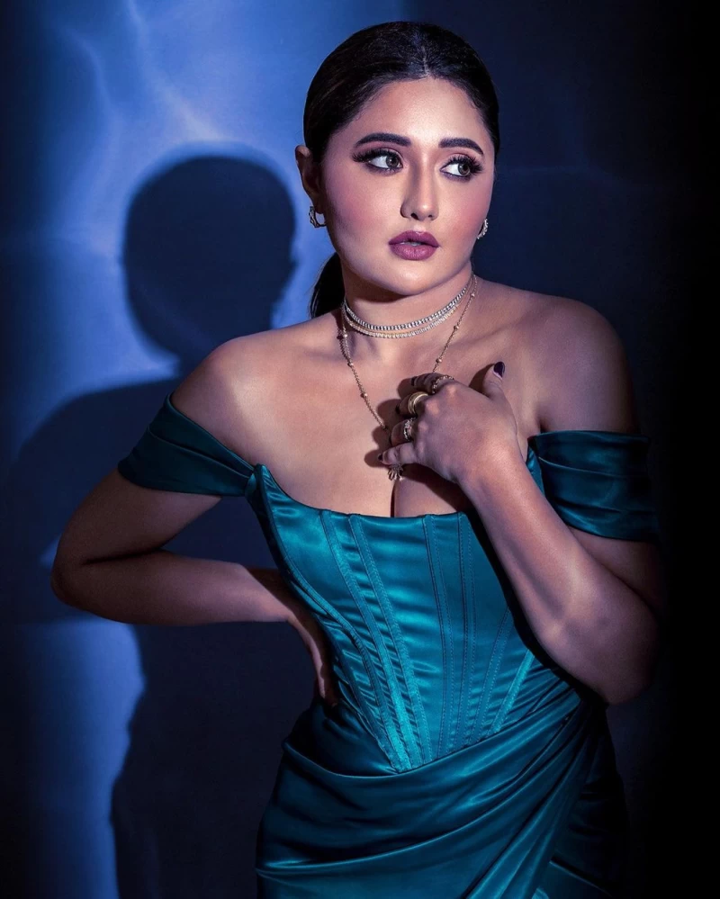 Rashami Desai is amping her style game yet again. The diva looks super glam in this outfit