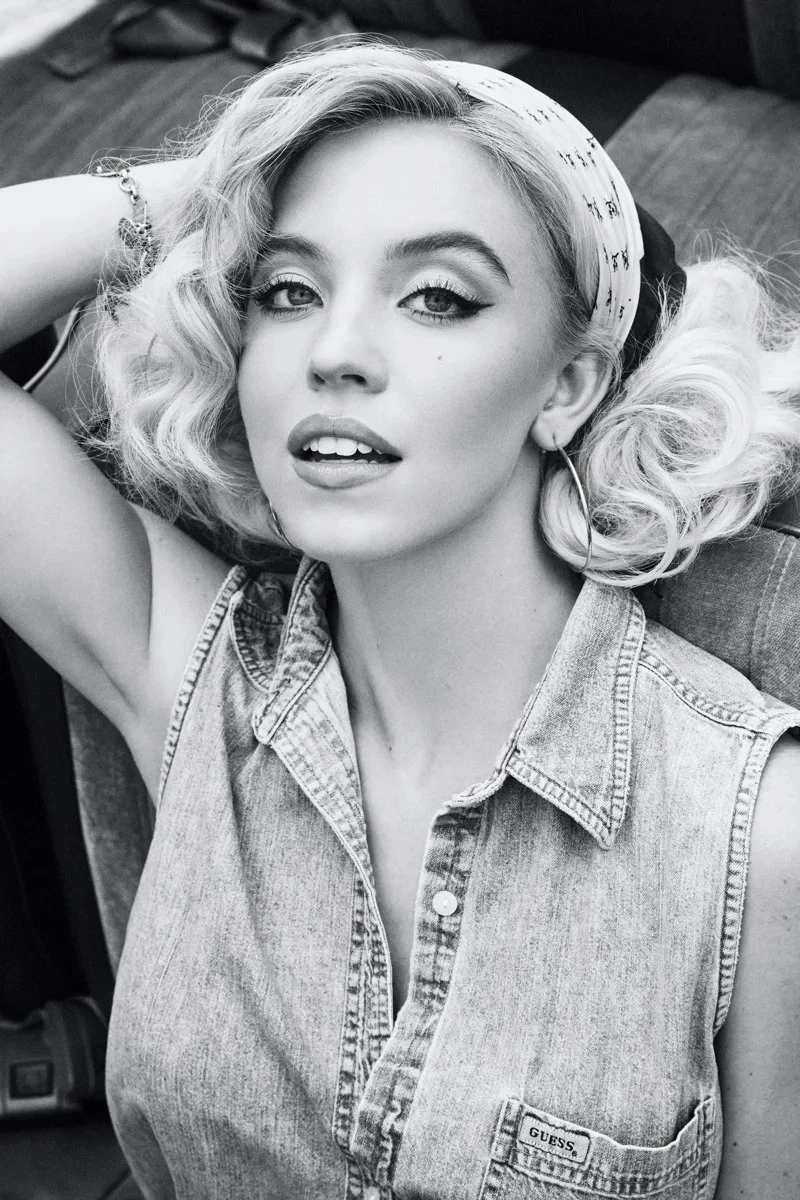 Sydney Sweeney Stuns in Vintage-Inspired Guess Denim