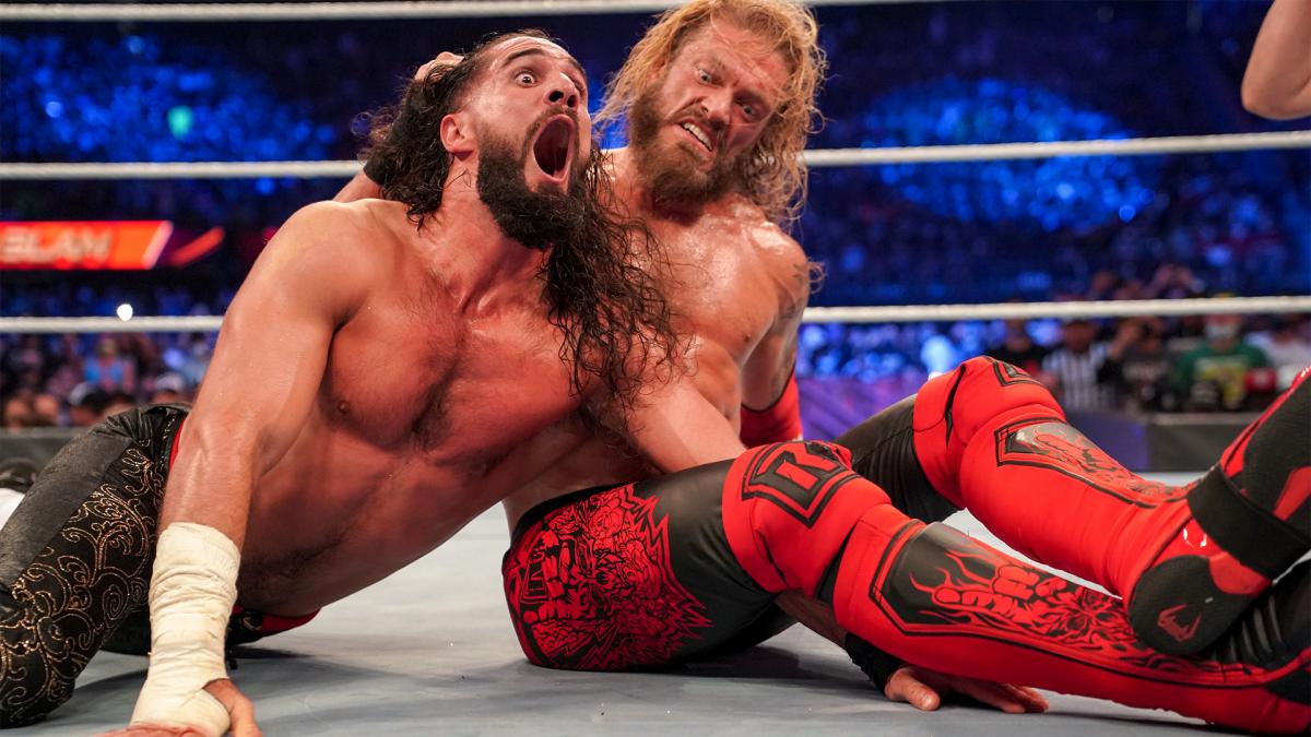Edge defeated Seth Rollins