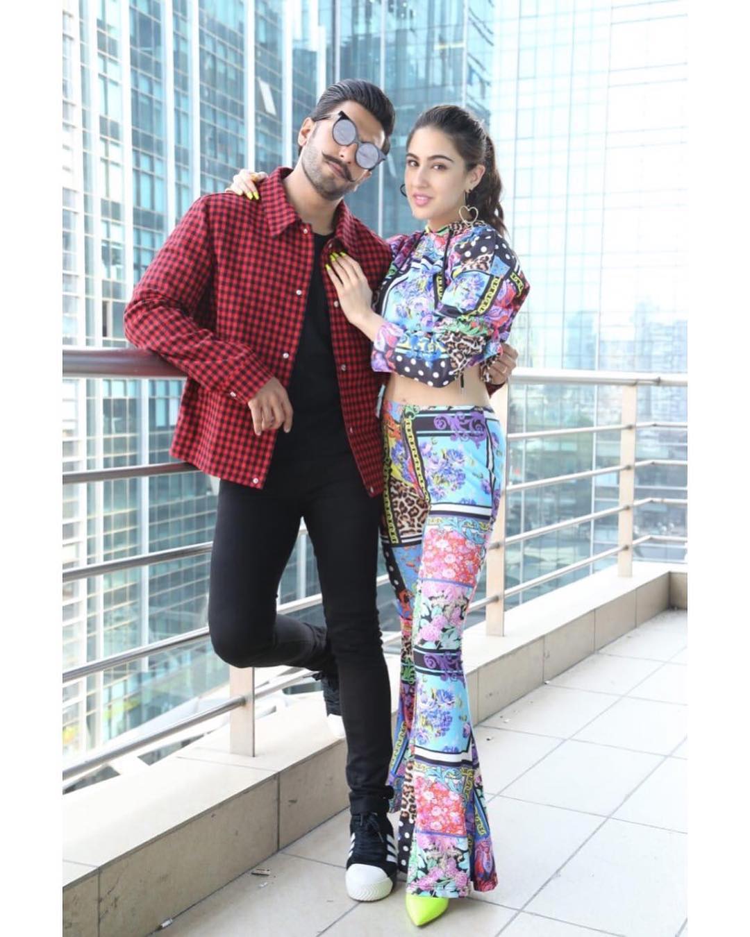 Ranveer Singh and Sara Ali Khan make one of the most enthusiastic duos in the industry.