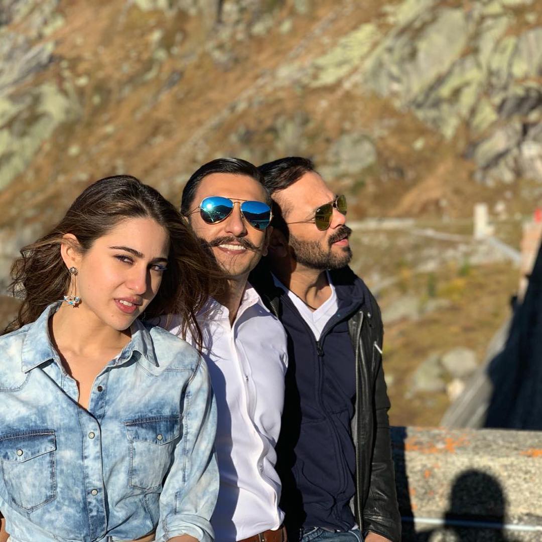 Sara Ali Khan and Ranveer Singh appeared together in 'Simmba'.