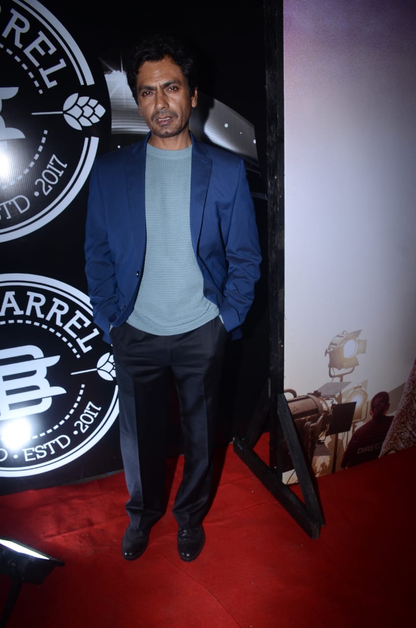 Nawazuddin Siddiqui seen at the launch of his new film