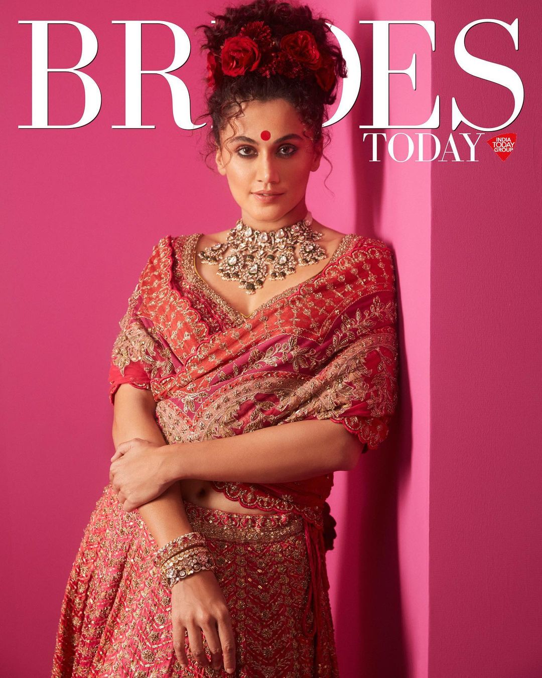 Taapsee Pannu Makes Heads Turn With Her Latest Bridal Photoshoot