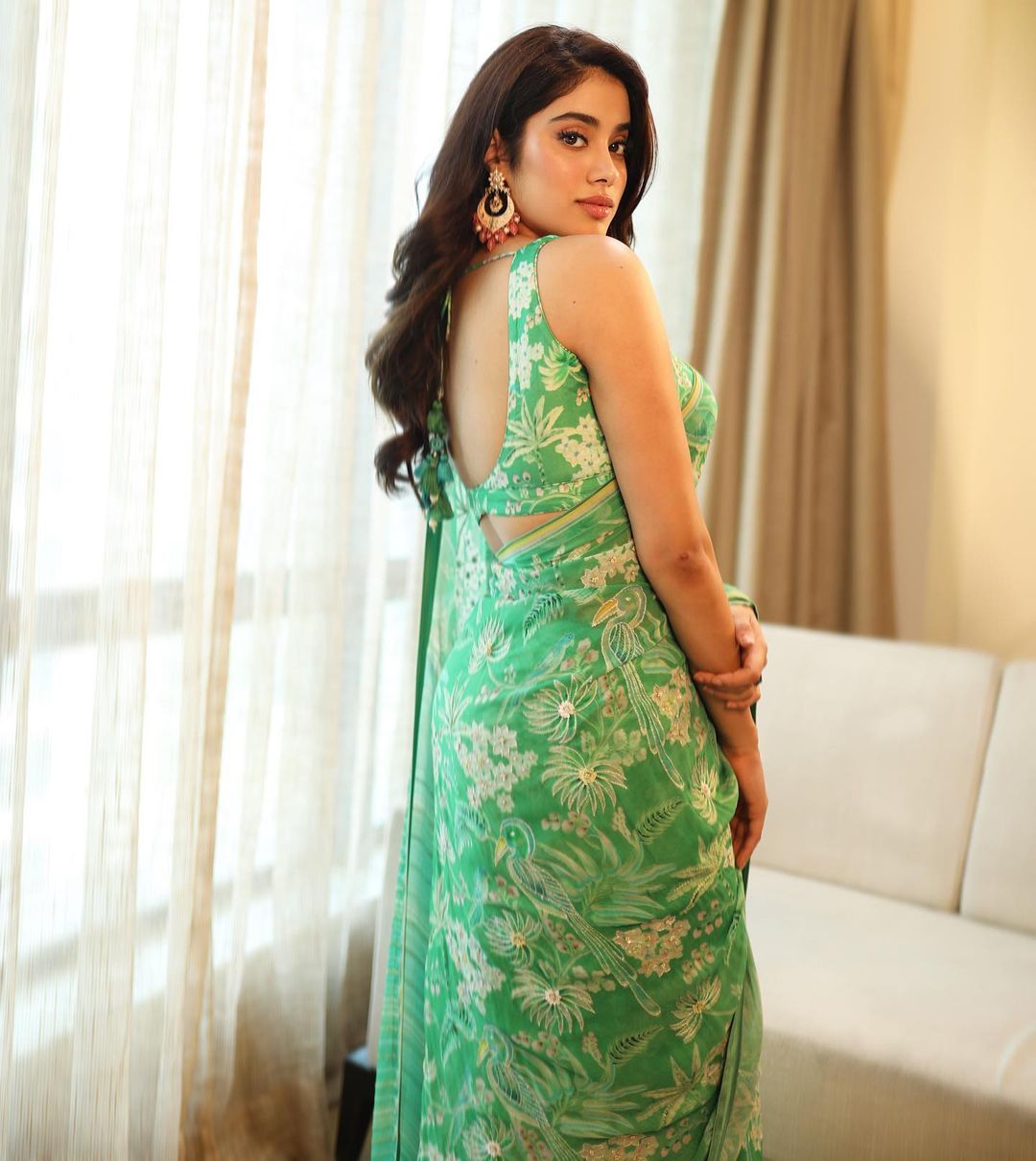 Janhvi Kapoor is an epitome of grace and poise in her latest photoshoot
