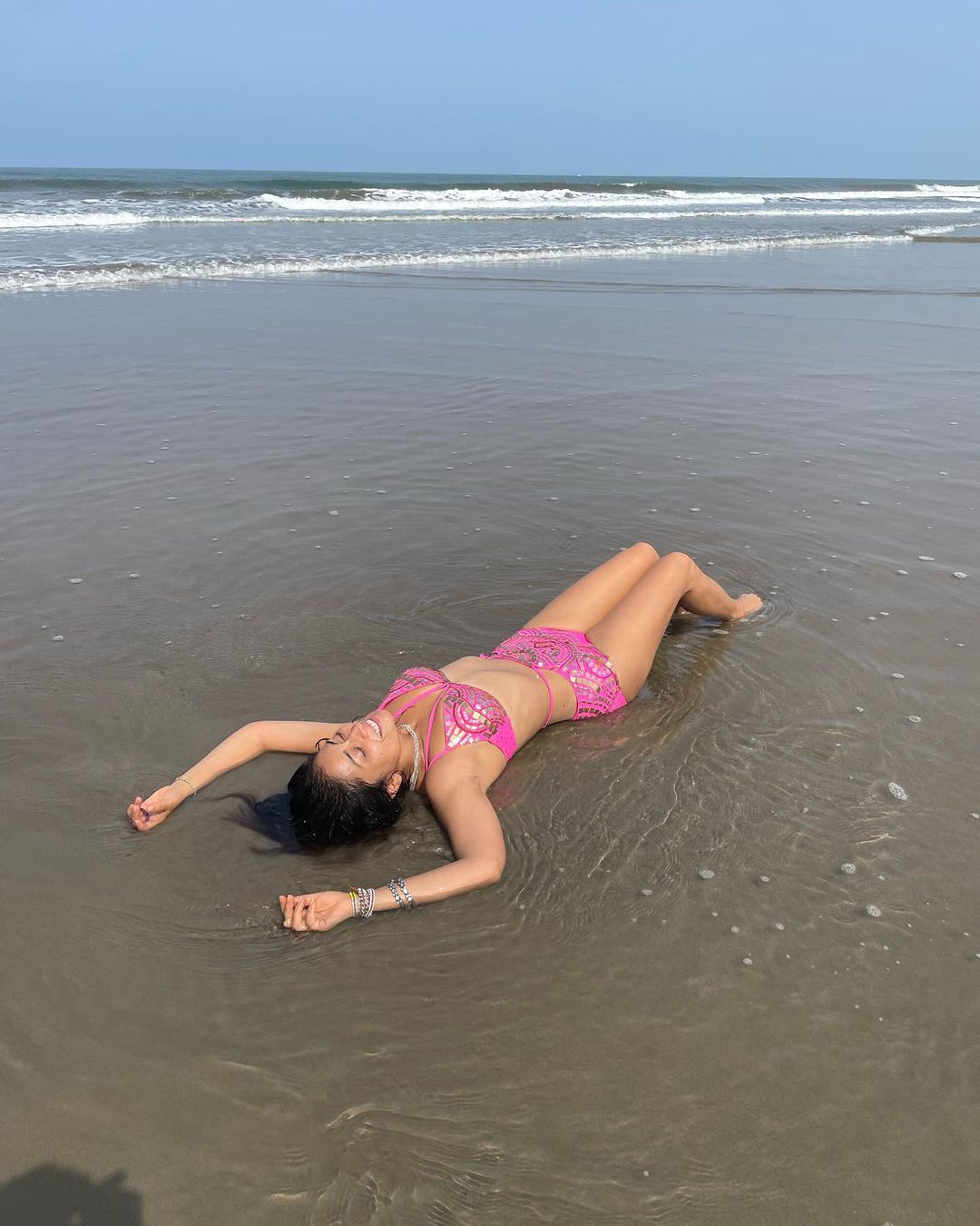 Shriya Saran is making a splash with her bikini-clad pictures from Goa