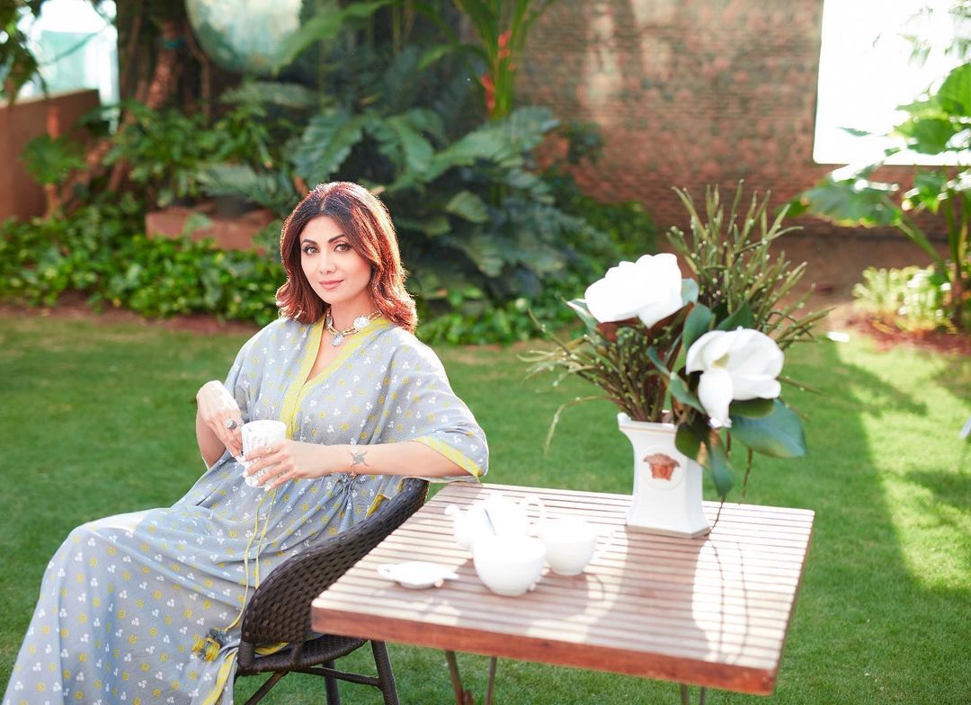 We all love our evening chai, just like Shilpa