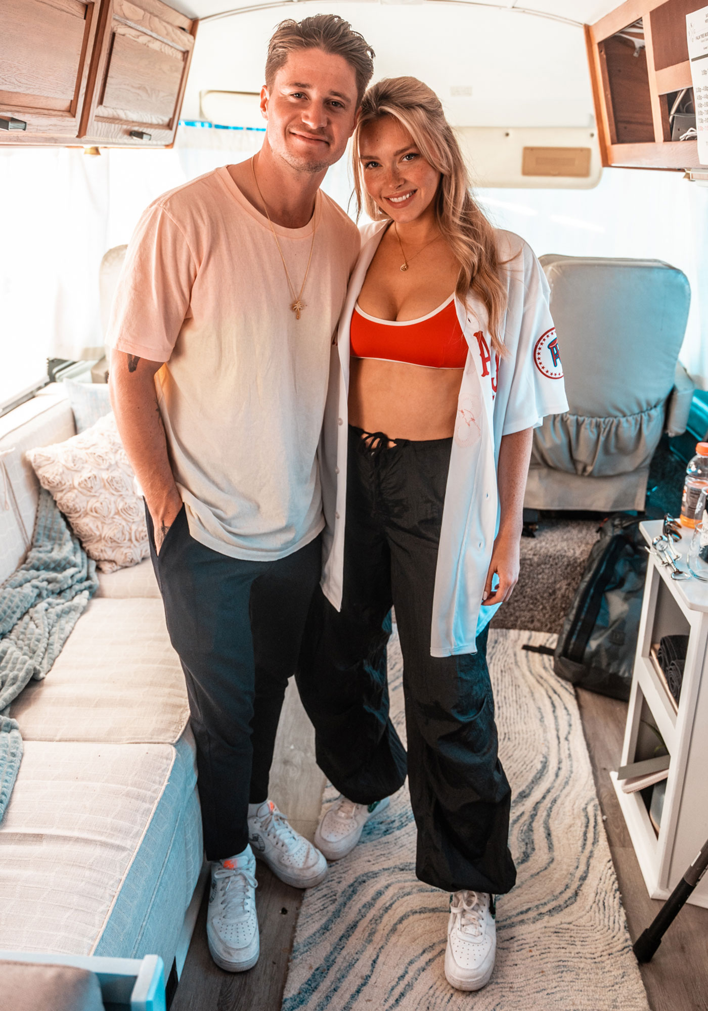 Kygo posed with Camille Kostek before taking over the DJ booth at the Palm Tree Music Festival 2022