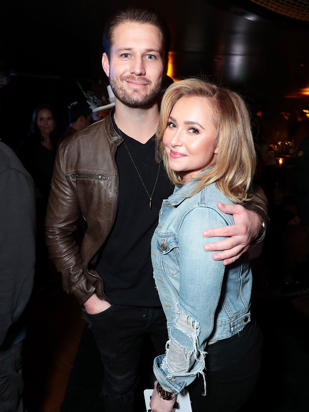 Hayden Panettiere and her boyfriend Brian Hickerson appear at the â€˜Wilder vs Furyâ€™ Heavyweight Championship of the World in LA