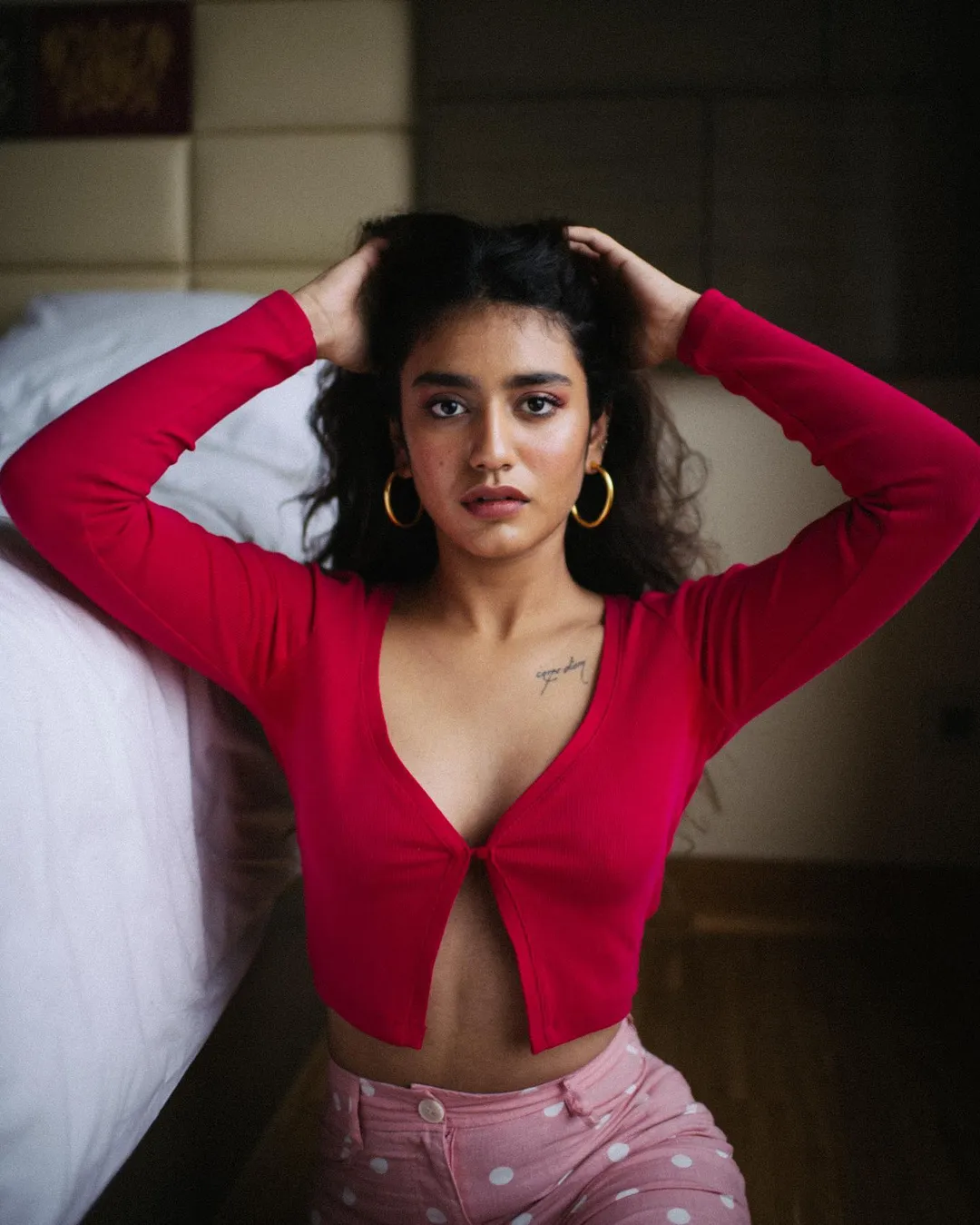 Priya Prakash Varrier has perfected the art of burning the internet, and with her most recent photo session