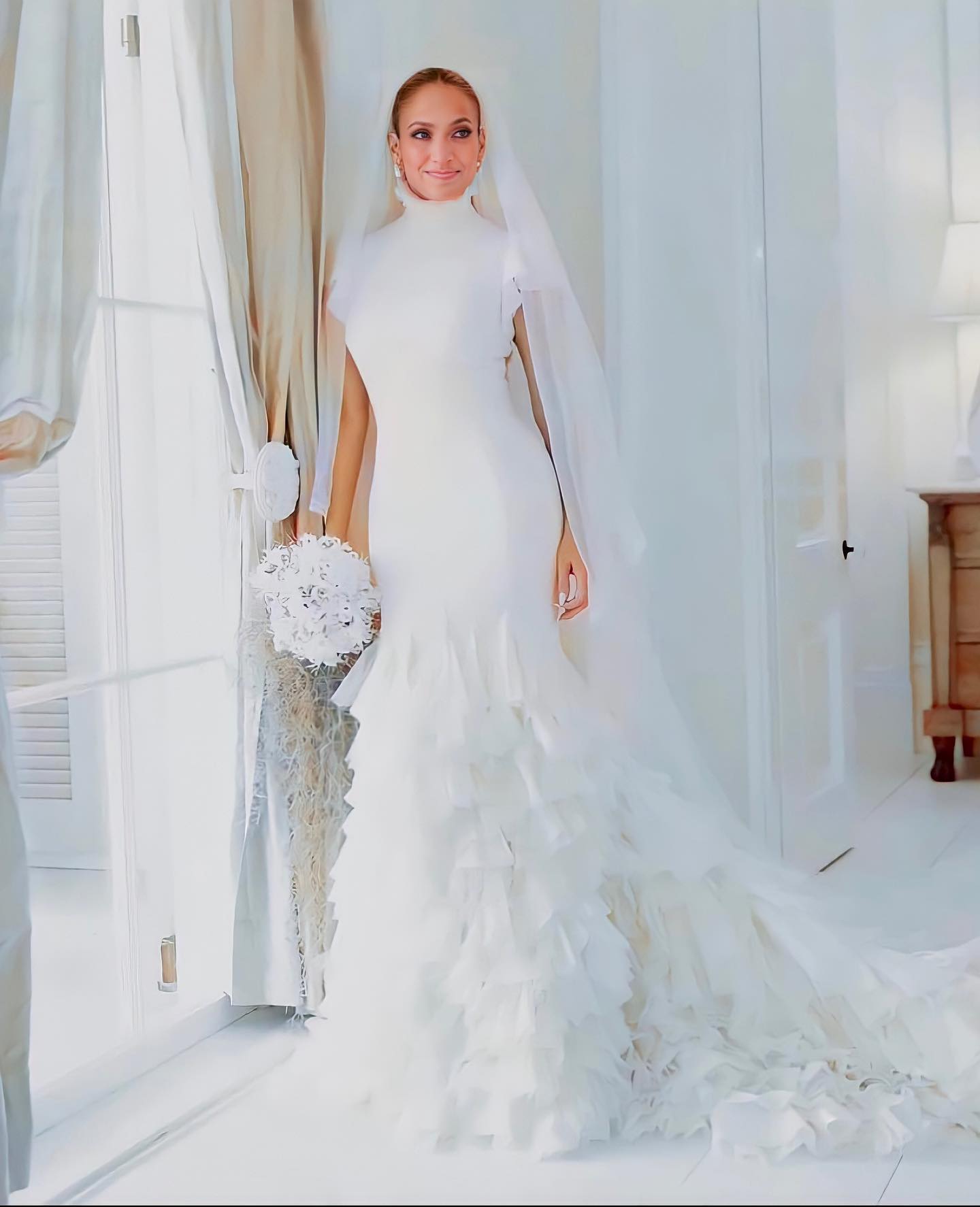 Jennifer Lopezâ€™s Wedding Dress Photoshoot