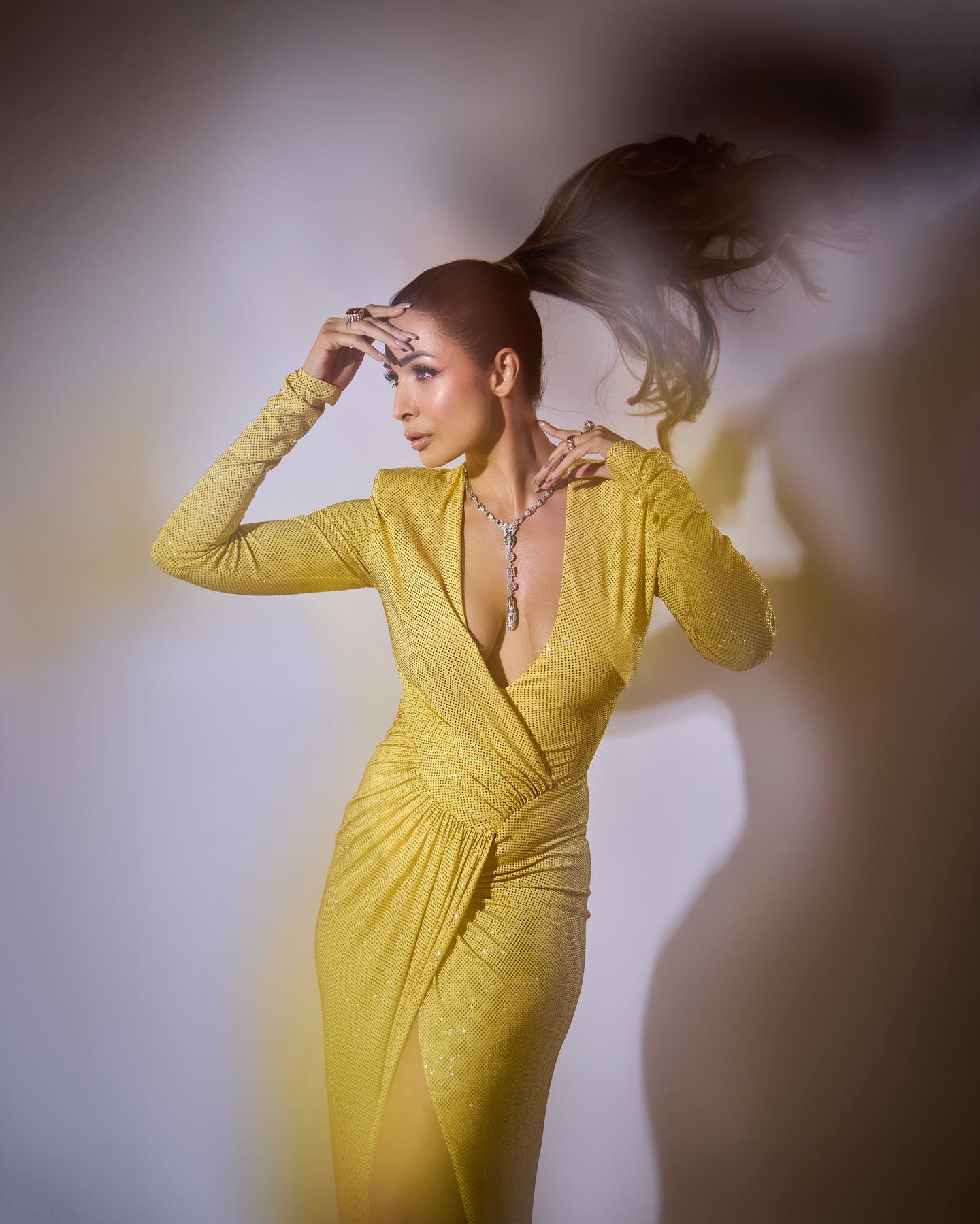 Malaika Arora Looks Drop-dead Gorgeous In Cleavage-baring Yellow Dress