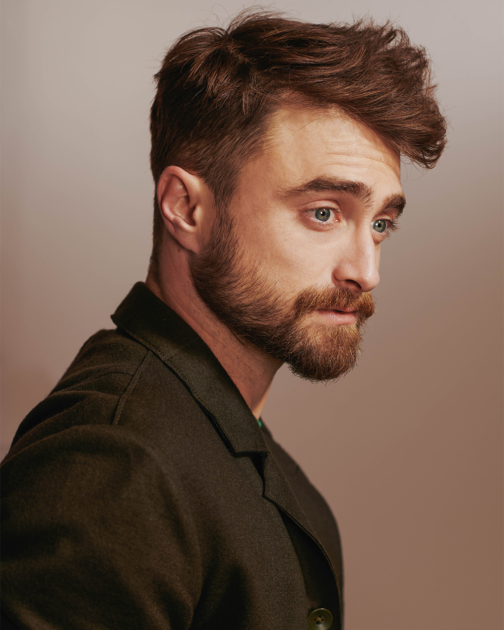 Daniel Radcliffe photgraphed at the Variety Studio while promoting â€œWeird: The Al Yankoveic Story.â€