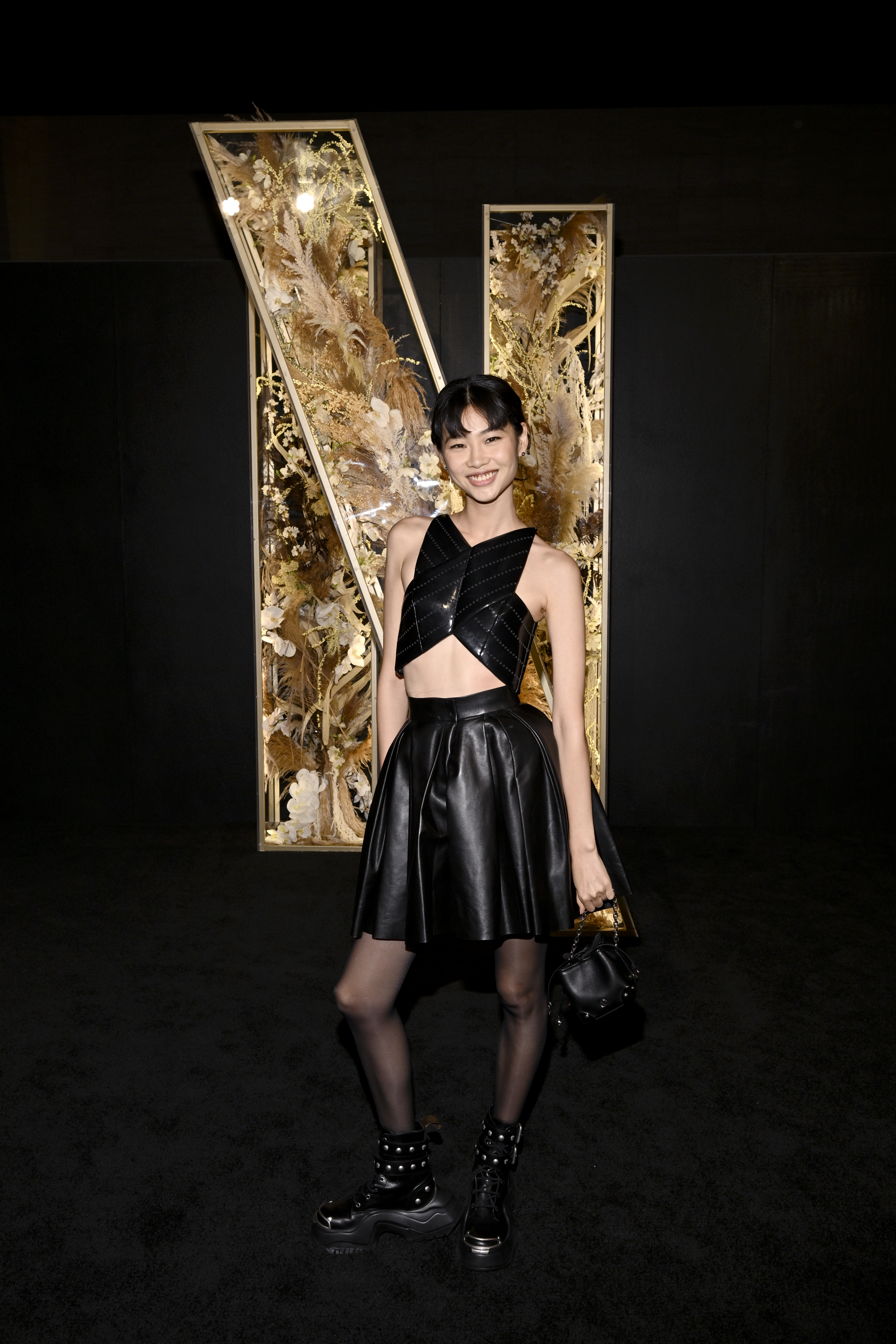 HoYeon Jung wears Louis Vuitton at the Netflix Emmys 2022 afterparty.