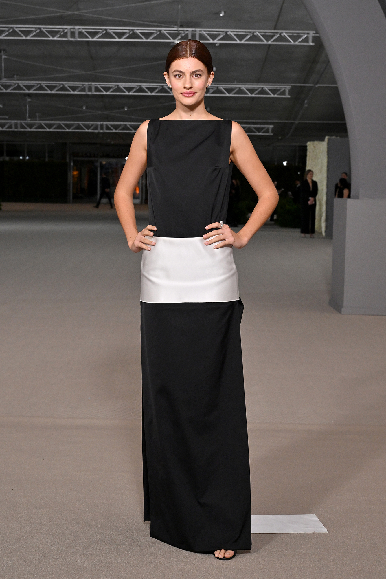 Diana Silvers wears Prada at the Academy Museum Gala 2022