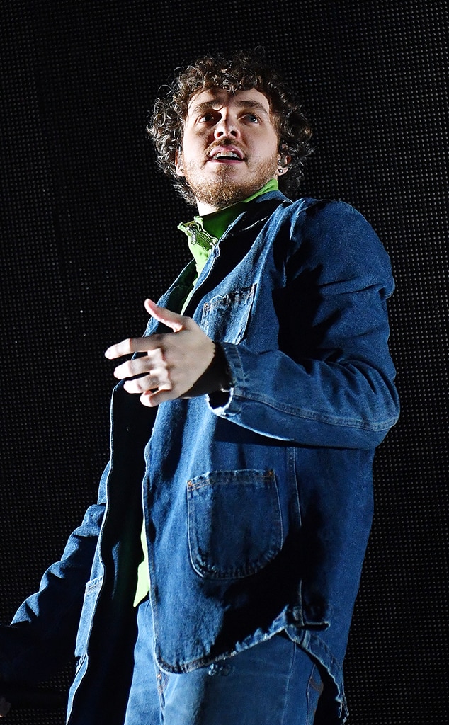 First class! The singer rocks denim onstage during his final U.S. stop of his tour in Atlanta.| Jack Harlow