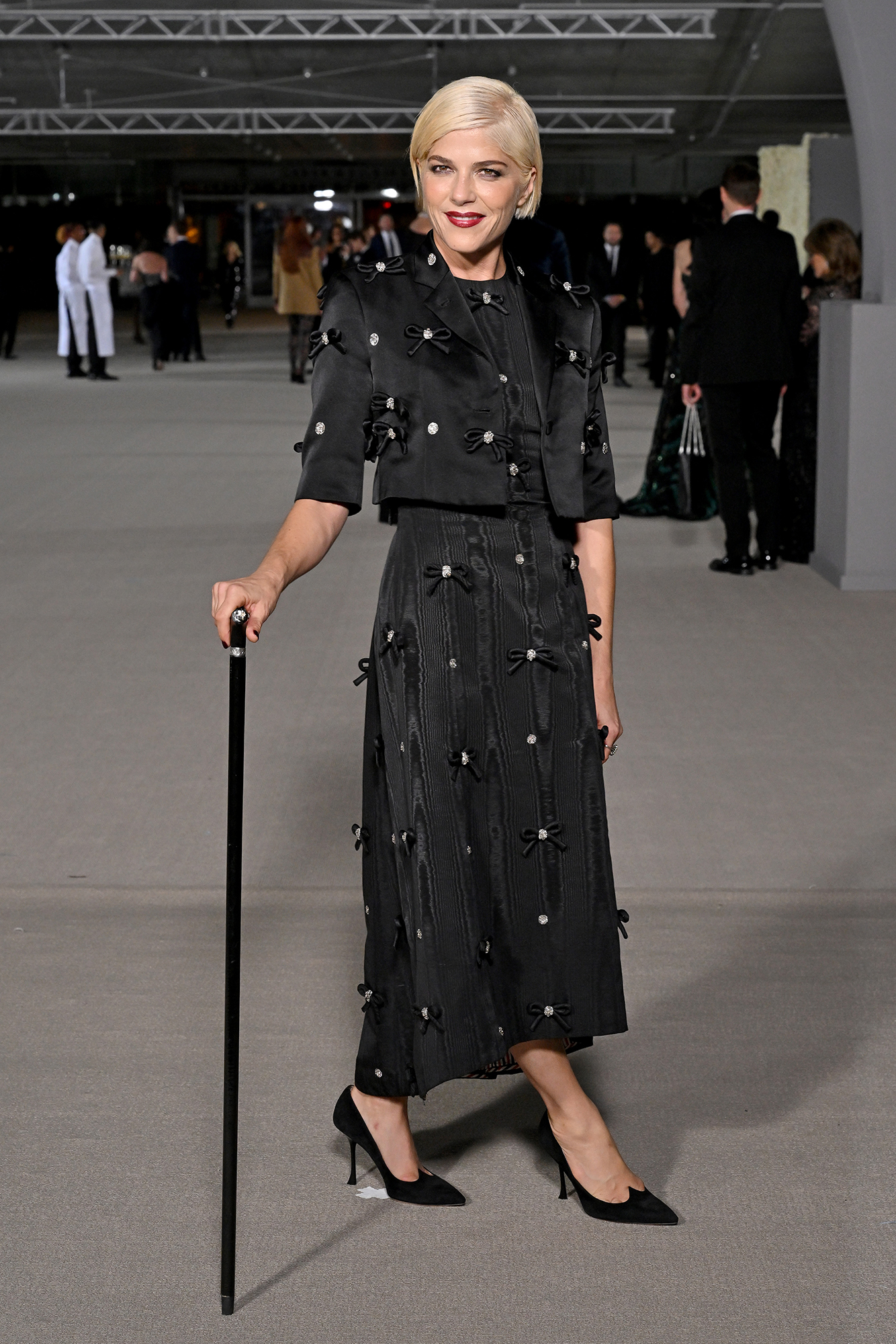 Selma Blair wears Thom Browne at the Academy Museum Gala 2022