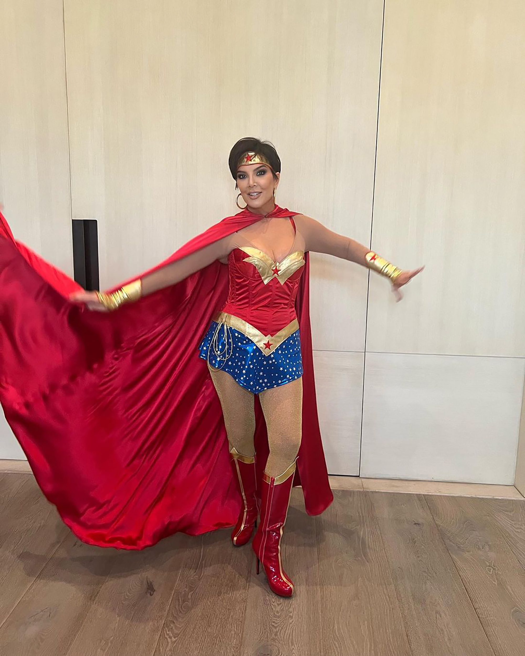 Kris Jenner as Wonder Woman - 