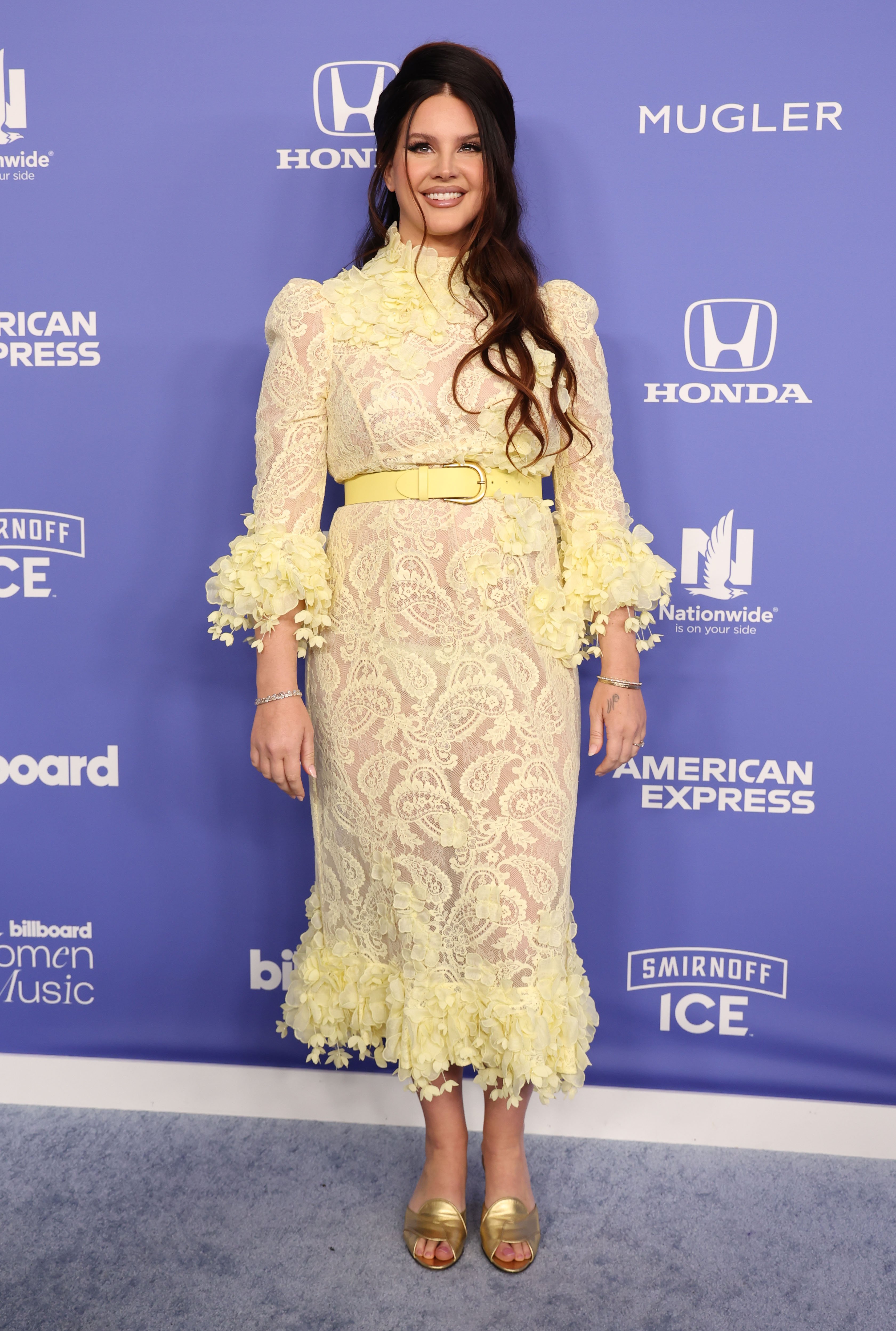 Lana Del Rey wears Zimmermann on the Billboard Women in Music Awards 2023 red carpet