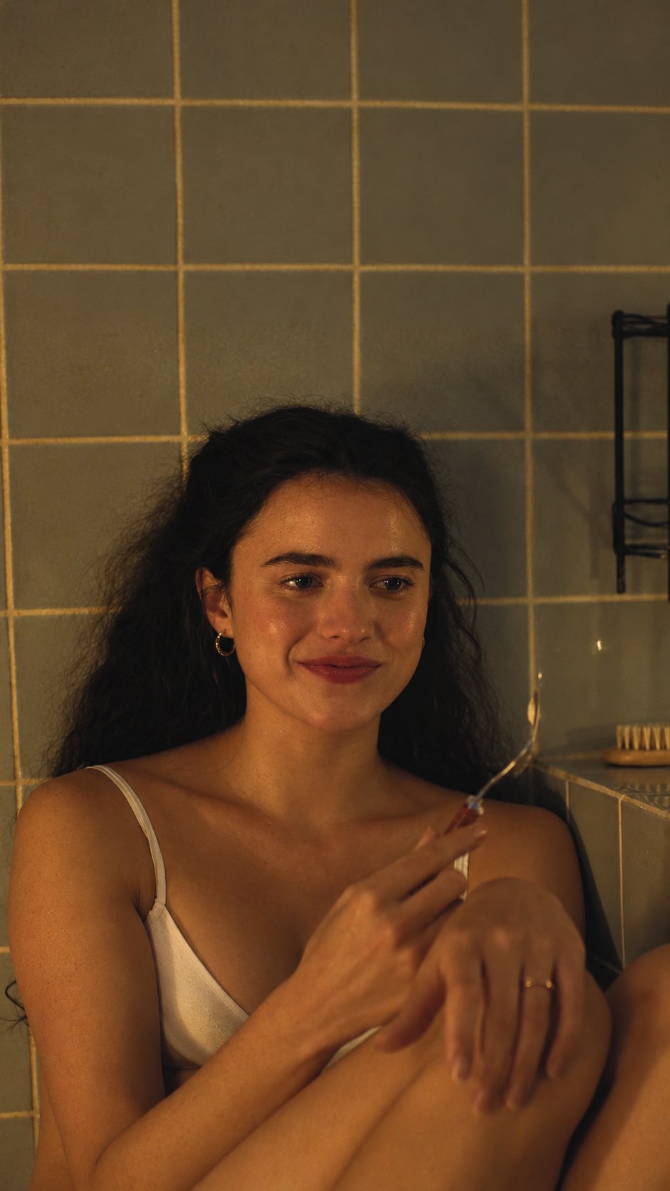 Graceful, expressive, and effortlessly radiant — Margaret Qualley shines as Maya in Love of Your Life. ?