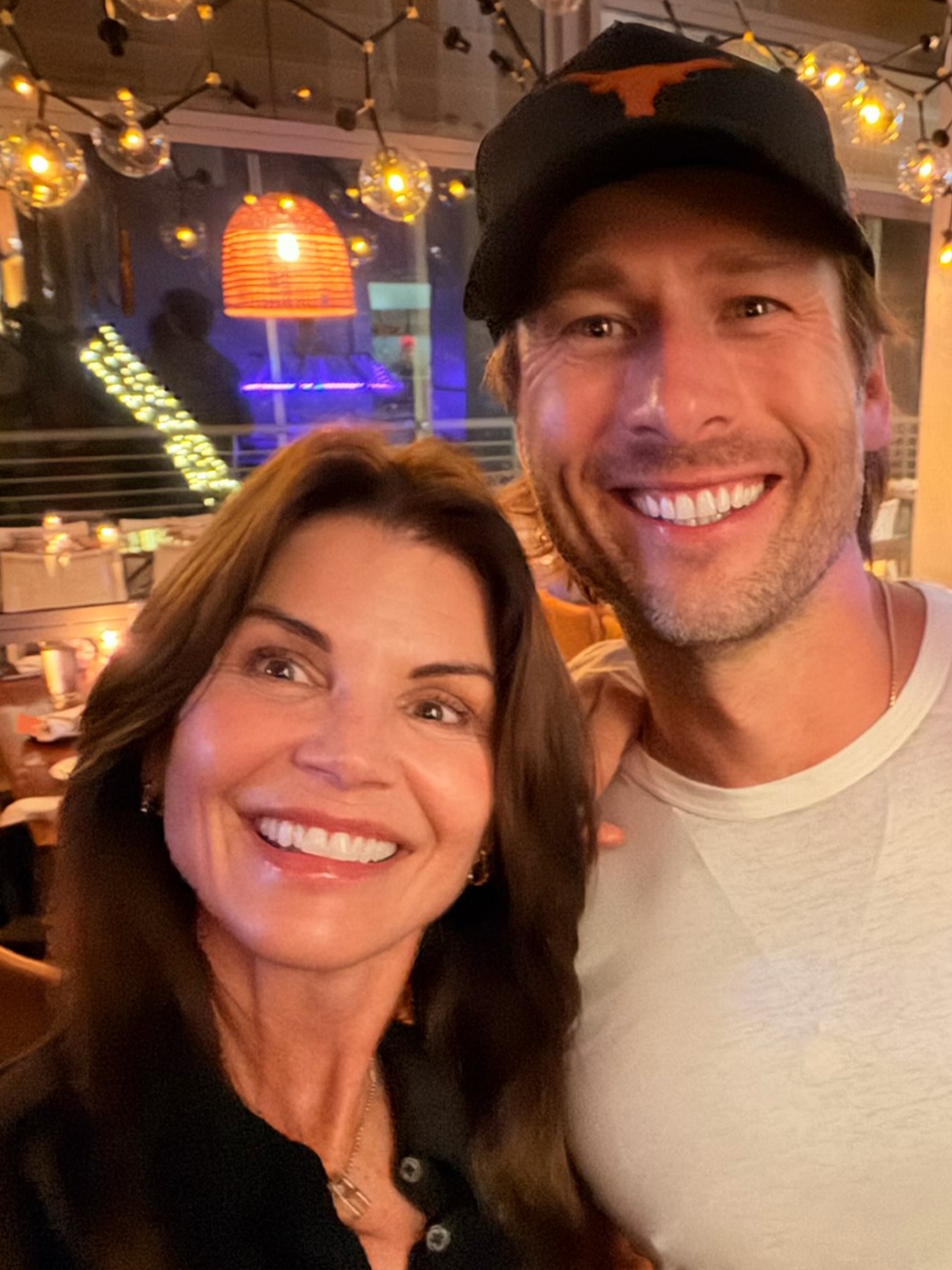 Lori Loughlin wishes Glen Powell a happy birthday